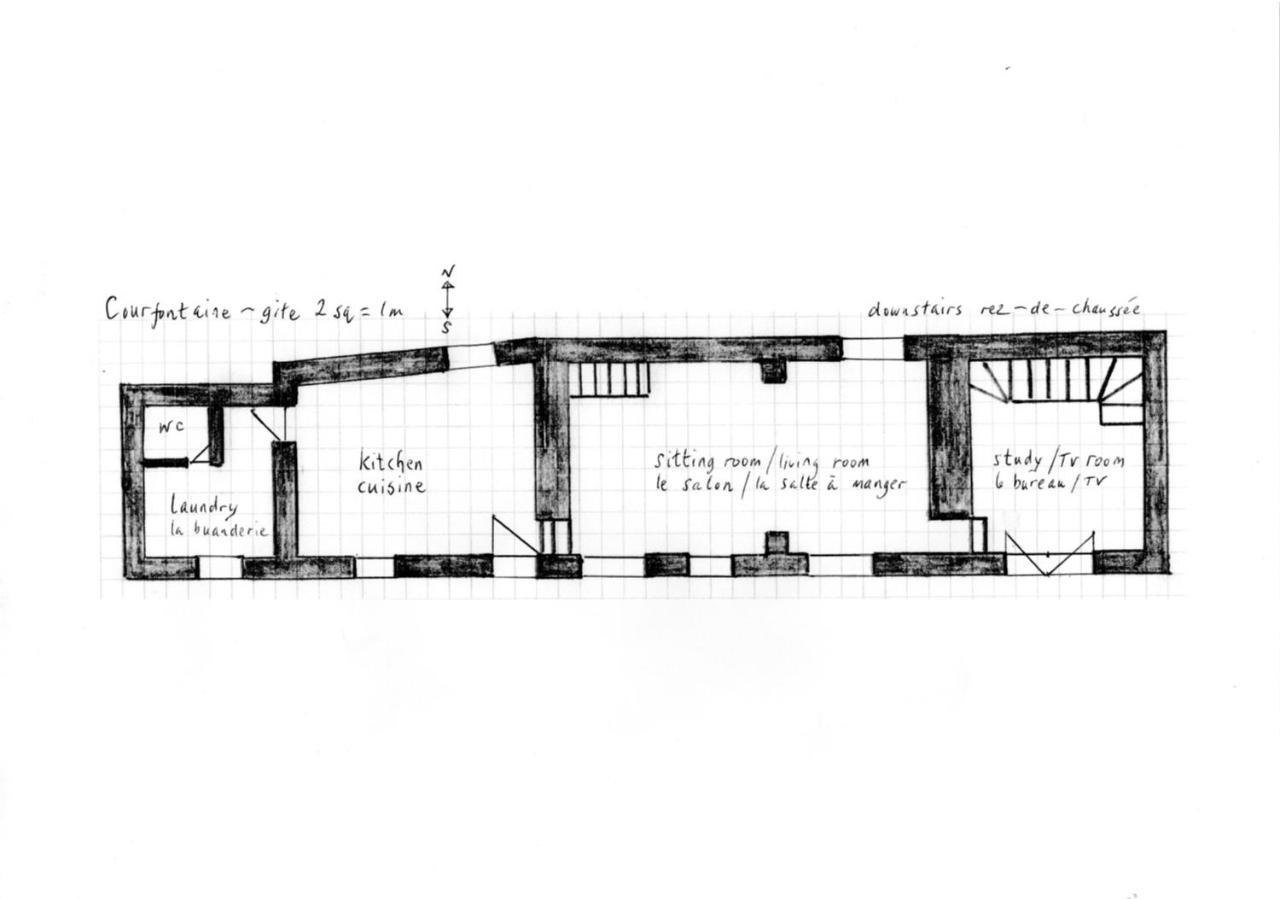 Private Farmhouse For Six In The Countryside Saint-Pierre-sur-Orthe 外观 照片