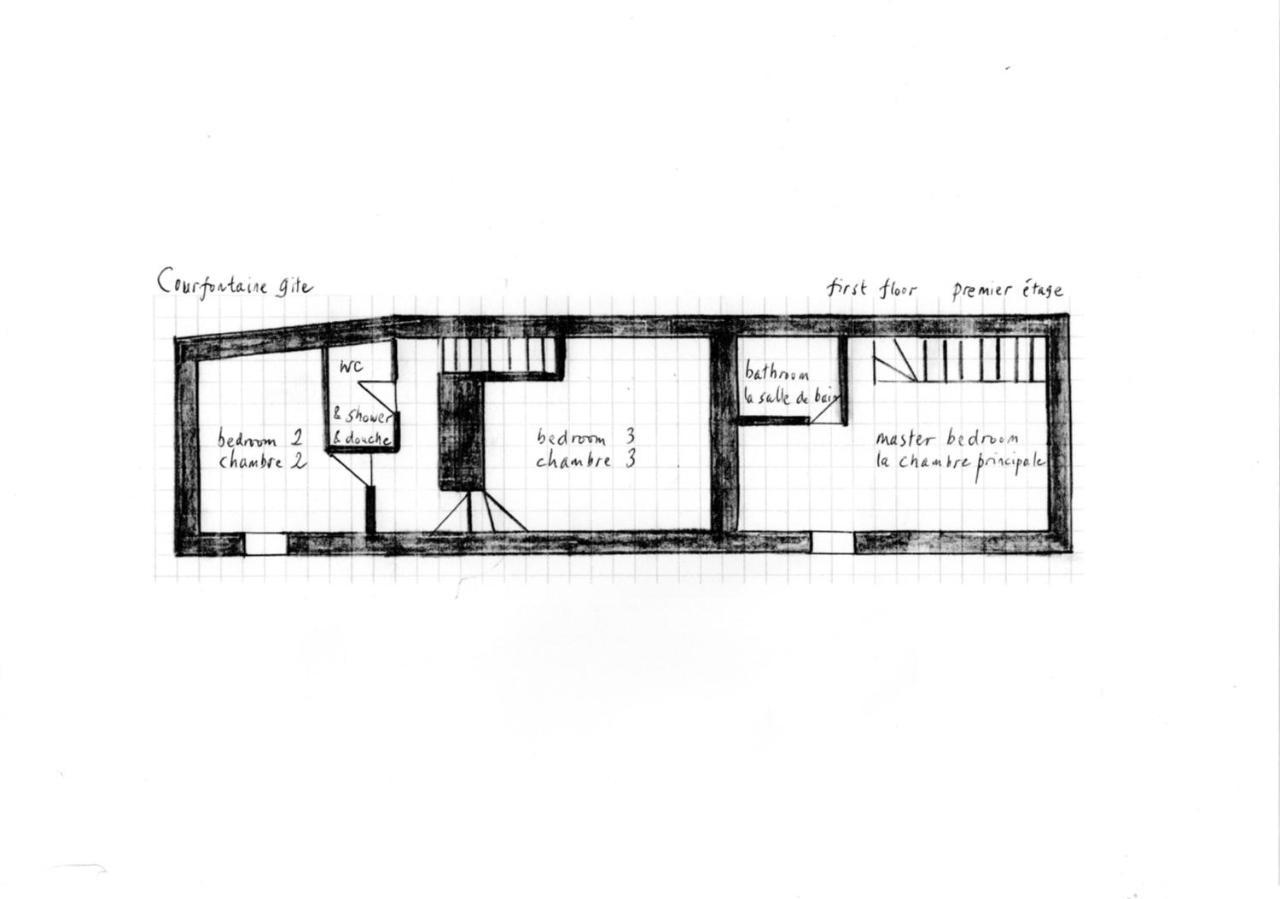 Private Farmhouse For Six In The Countryside Saint-Pierre-sur-Orthe 外观 照片